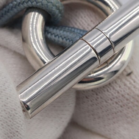 HERMES Silver Necklace - Picture 5 of 8